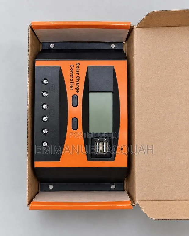 30a/50a PWM Solar Charge Controller With LCD Display Dual USB Ports · Photo 1