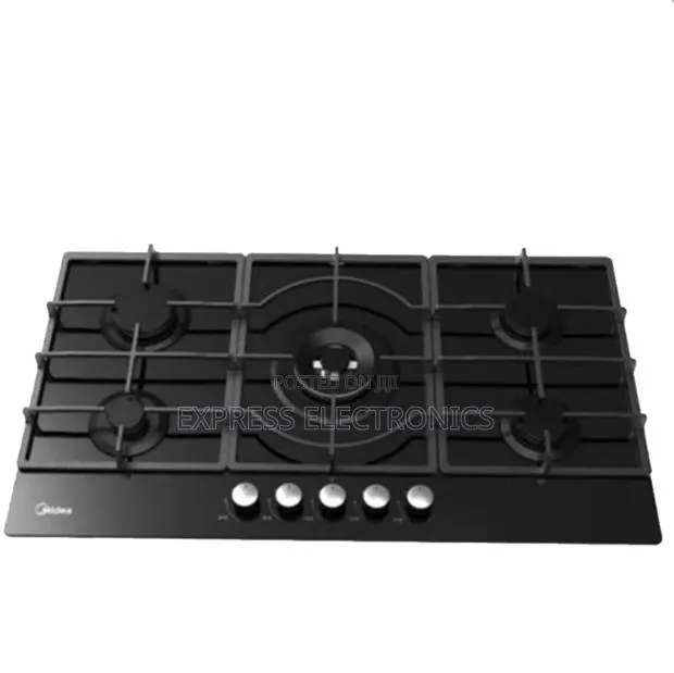 Limited Stock Built-in Gas Hob, 5 Burners, Black MG90GQ095AL1B-BS · Photo 1