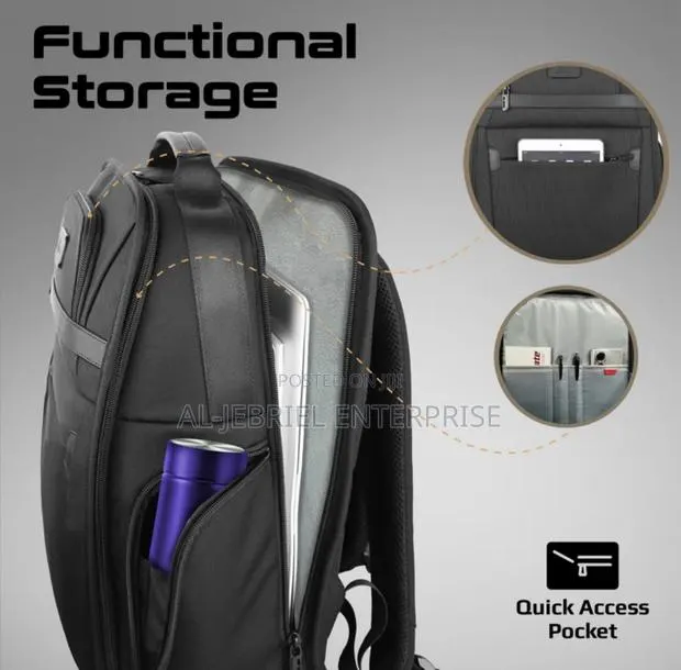 Professional 15.6” Promate Paramount Sleek Bagpack · Photo 1