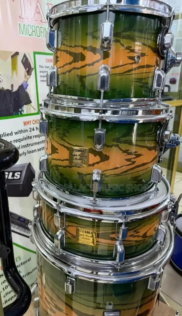 TAMA "Maple Custom Absolute" 5set Drums · Photo 1