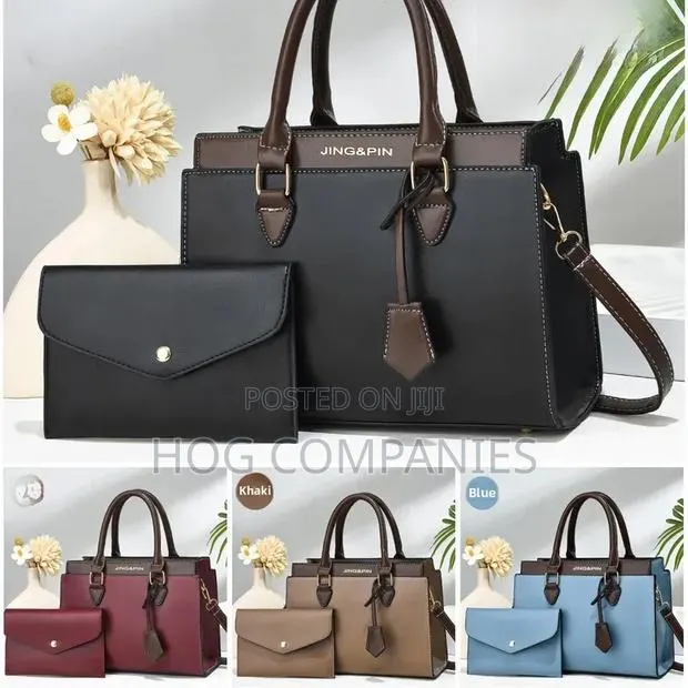Ladies 2 in 1 Leather Handbag Purse- Fast Delivery in 2 Hours · Photo 1