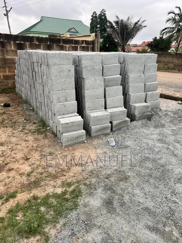 Strong 6” Cement Blocks for Building · Photo 1