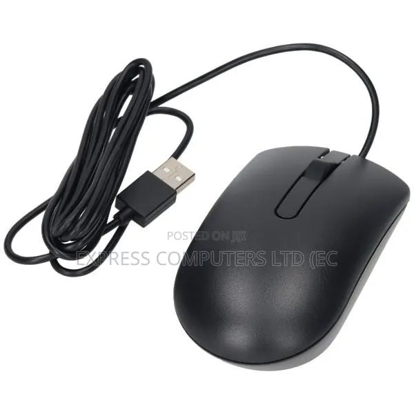 Dell ORIGINAL Wired Mouse MS116-BK Black USB Wired, Cable, From · Photo 1