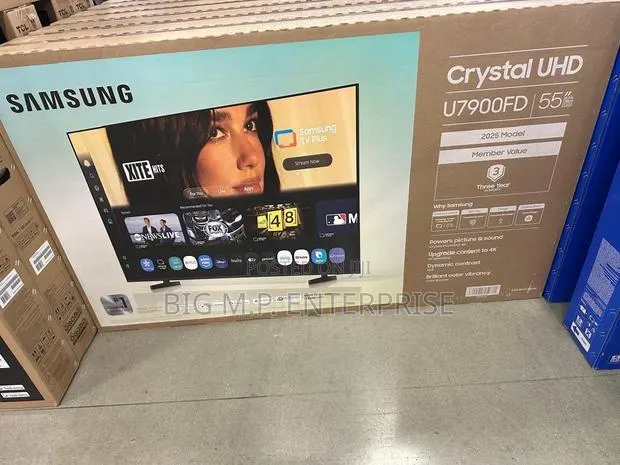 Brand New SAMSUNG 55- Inch Class Crystal UHD 4K Smart TV (2025 Model) · Photo 1