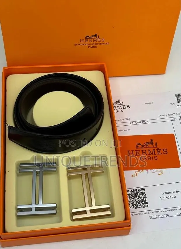 Double Buckle Leather Belts · Photo 1