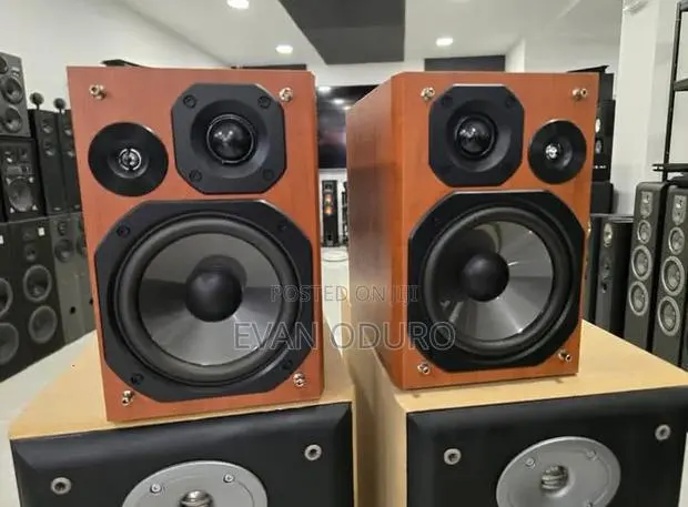 High Quality Panasonic HiFi Bookshelf Speakers Great Sound Premium · Photo 1