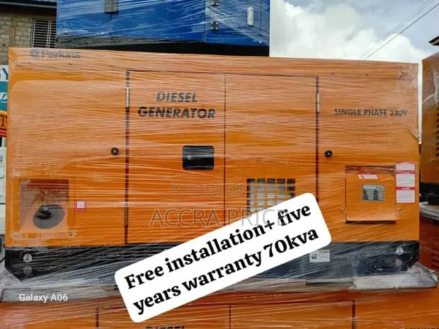 Perkins Generator at Its Best 70kva Diesel Engine Silent · Photo 1