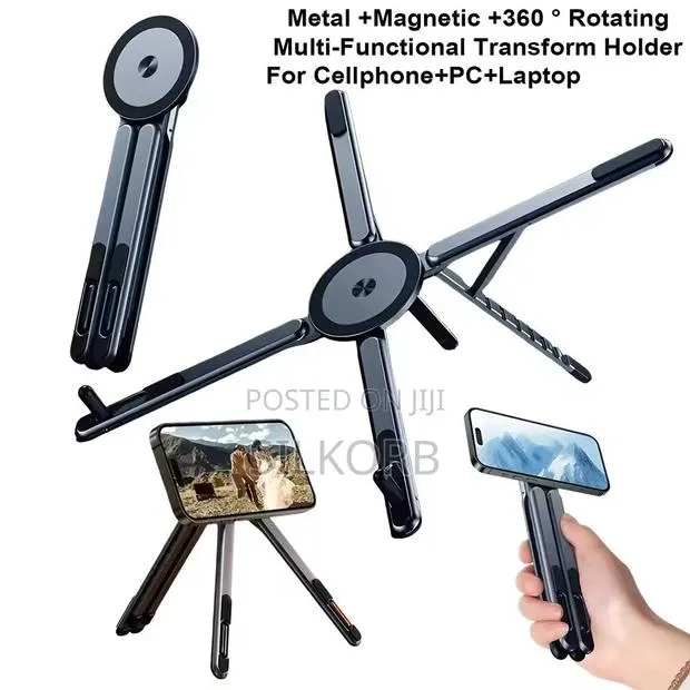 Multi-Adjustable Magnetic Phone, Tablet, Laptop Stand · Photo 1