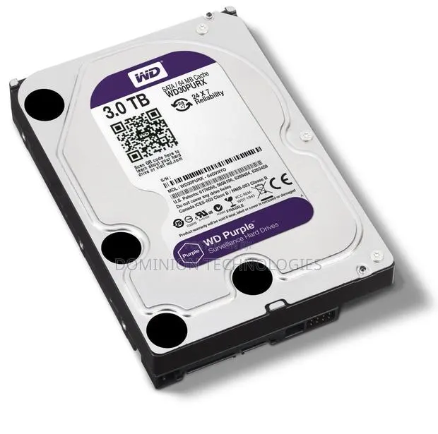 3tb Wd Purple Surveillance HDD · Photo 1