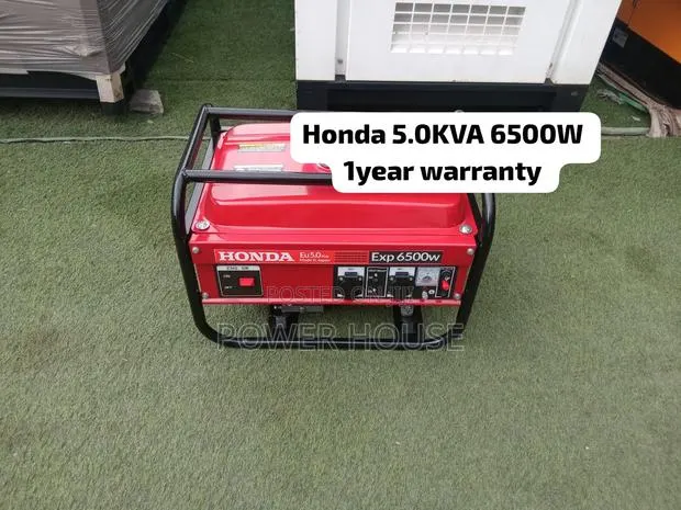 Honda 6500W Petrol Generator – Powerful, Reliable & Durable Genset · Photo 1