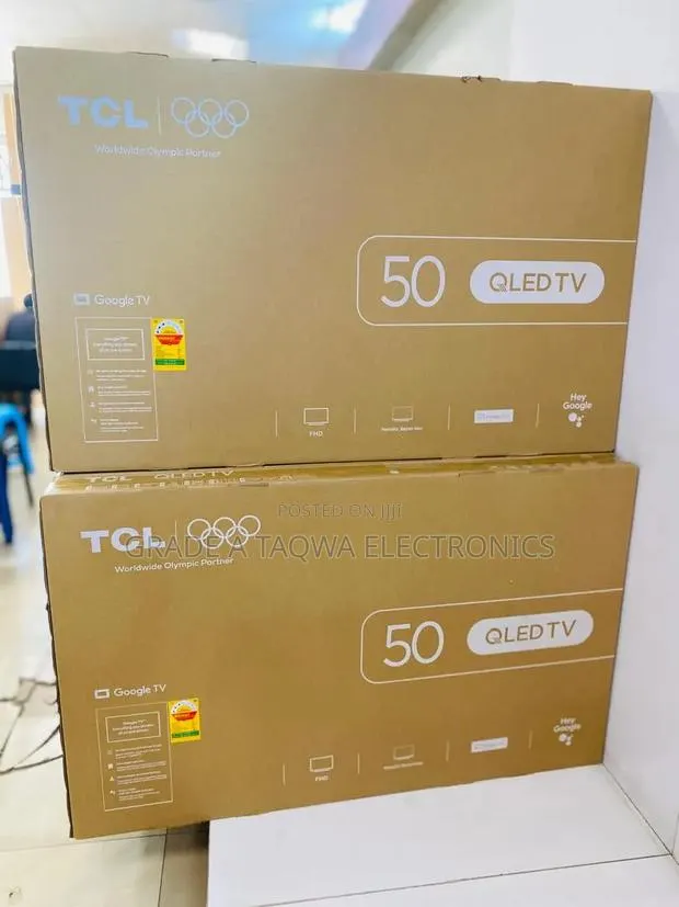 Slim Design 50-Inch TCL Qled Tv · Photo 1
