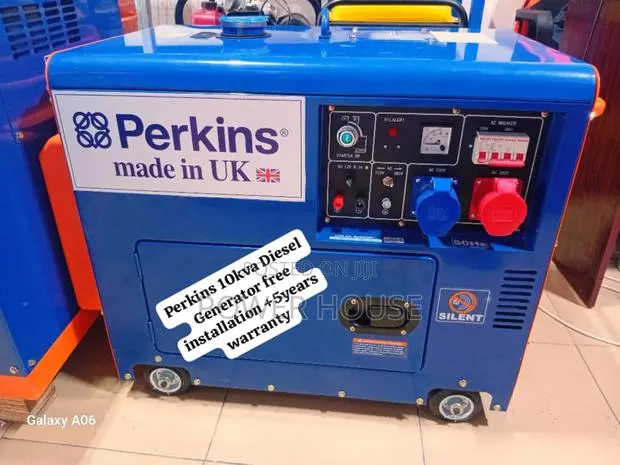 Ink Drop Perkins Diesel Generator 10kva Silent · Photo 1