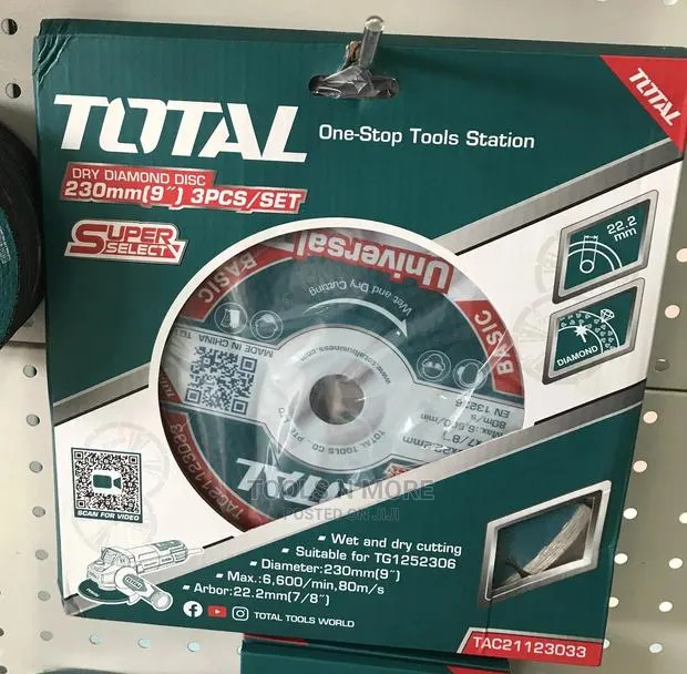 TOTAL 9” Diamond Blade · Photo 1