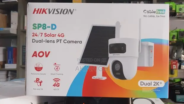 Hikvision Sp8 4g Dual Lens Aov Pt Camera · Photo 1