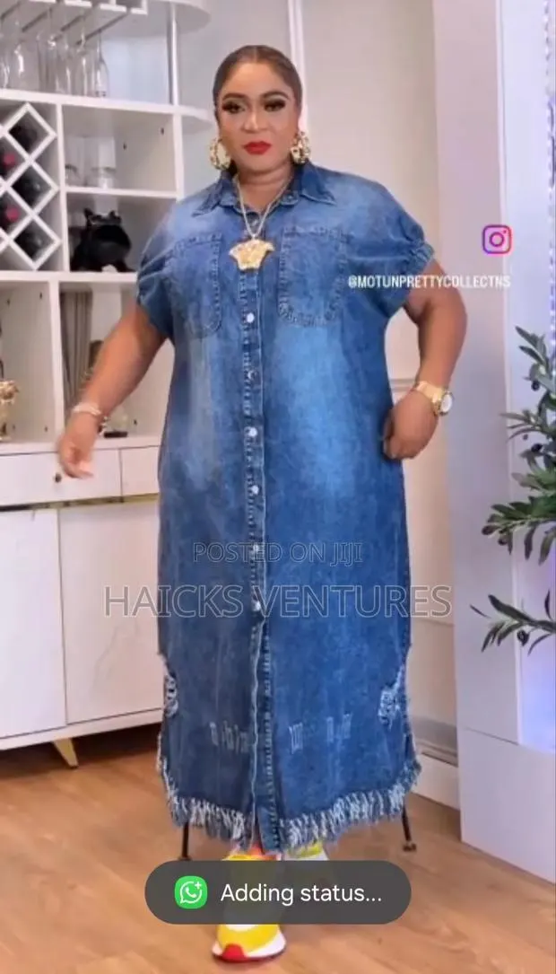 Unique Ladies Jeans Dress · Photo 1