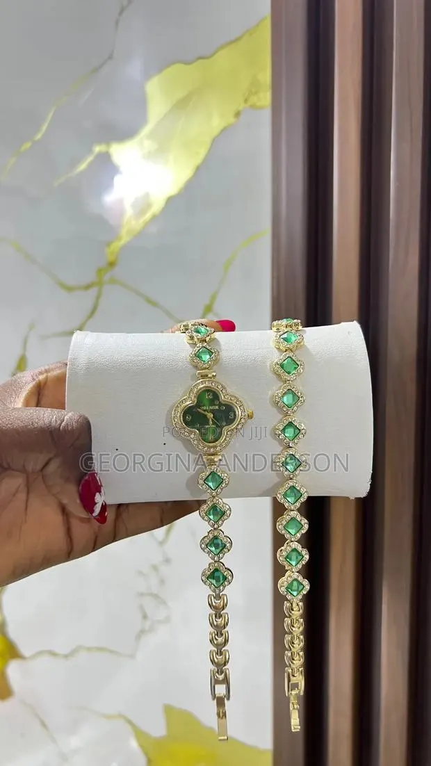 Watch Bracelet, Bangles , Necklace and Earrings · Photo 1