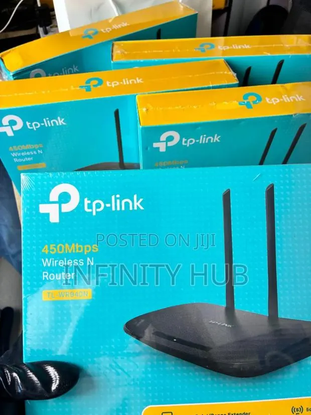 Tp -Link 3 in 1 Tl-Wr940n 450mbps Wireless N Router -Black · Photo 1