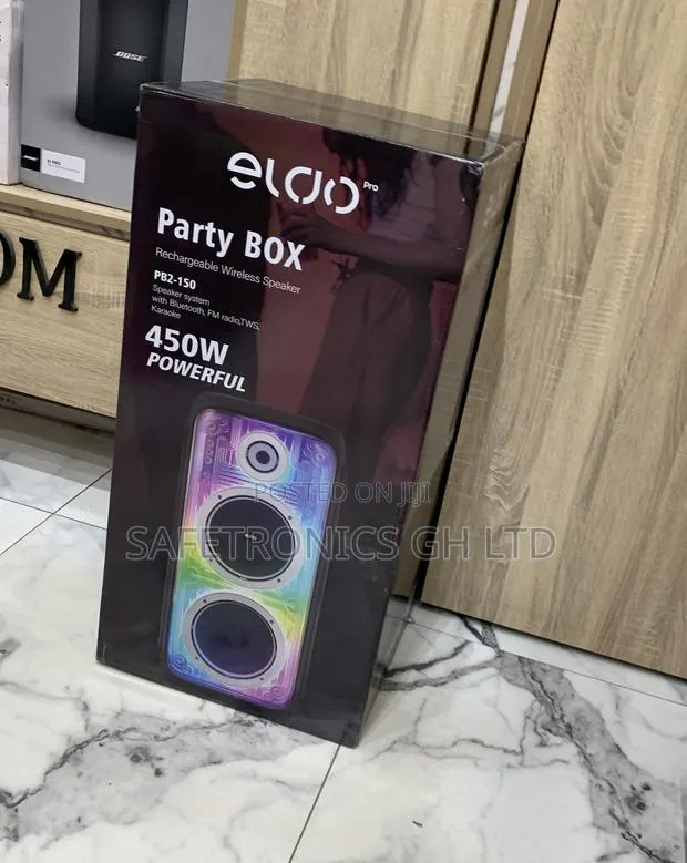 Elegant New Double 8” Eldo Pro 450 Watts Pb2-150 Speaker · Photo 1