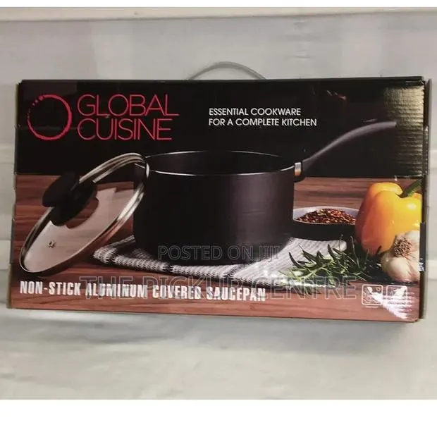 Global Cuisine Non-Stick Aluminum Covered Saucepan Β· Photo 1