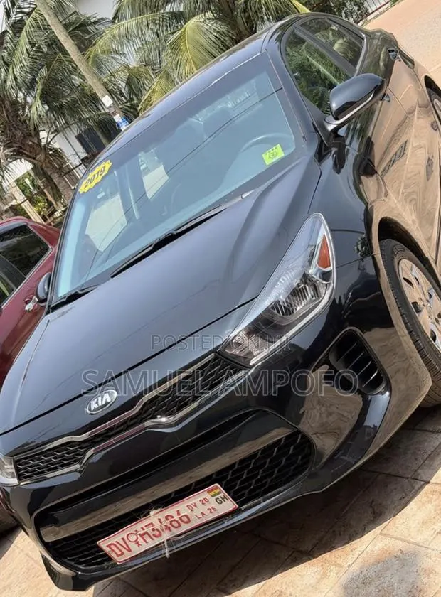 Kia Rio S Sedan 2019 Black · Photo 1