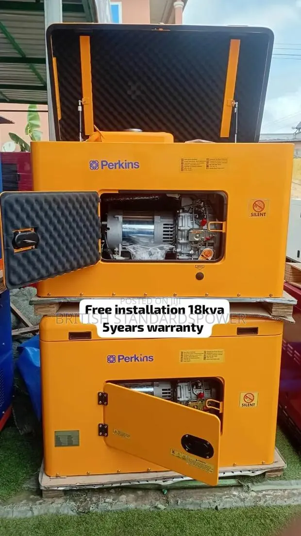 Heavy Duty Perkins 18KVA Silent Diesel Generator 18kva · Photo 1