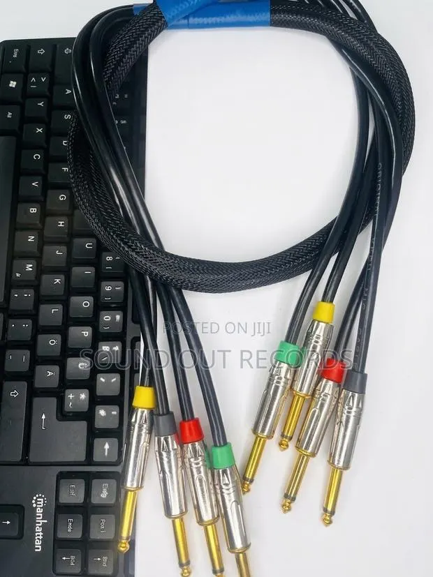 1.5M 4in1 6.5mm Jack to Jack Snake Cable · Photo 1