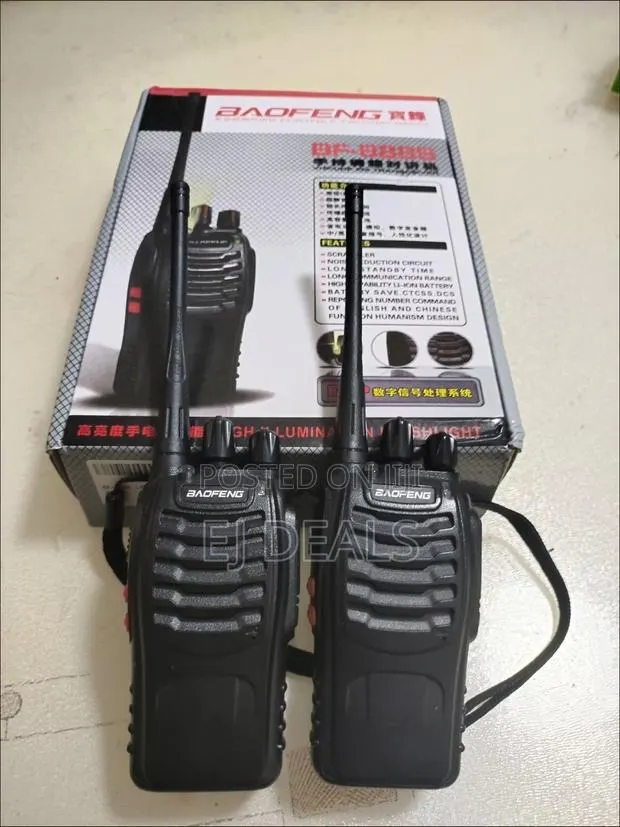 Baofeng BF-888S Long Range Two Way Radio Walkie Talkie Twin Pack 5km · Photo 1