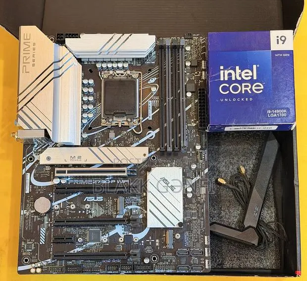 I9 14Th Gen CPU + ASUS Z790 WiFi Board · Photo 1