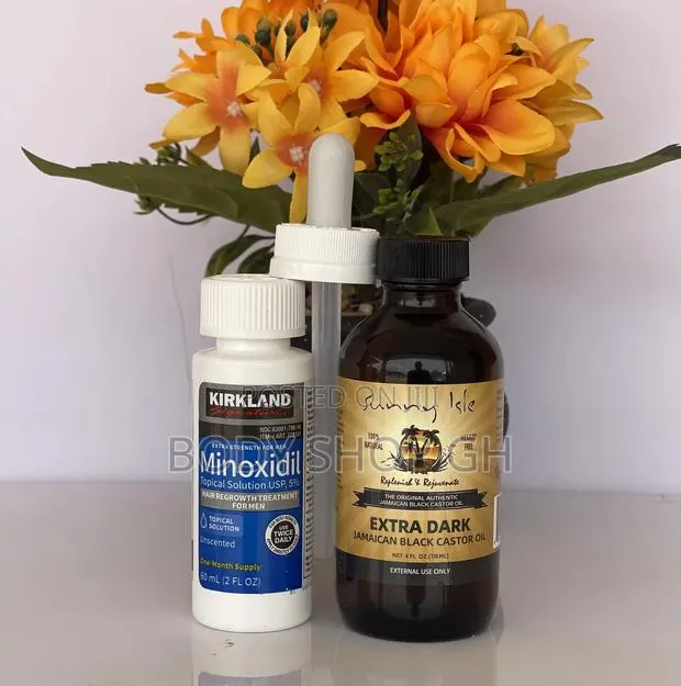 Jamaican Black Castor Oil + Kirkland Minoxidil for Hairline · Photo 1