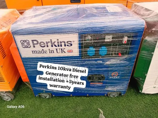 Rune Roller Perkins Diesel Generator 10kva Silent · Photo 1