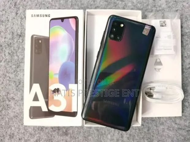Samsung Galaxy A31 128 GB Black · Photo 1