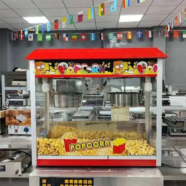 Double Popcorn Machine Large Size · Photo 1