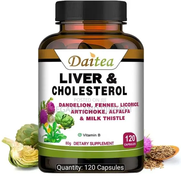 Liver and Cholesterol Cap With Milk Thistle,Dandelion, Artichoke Etc · Photo 1
