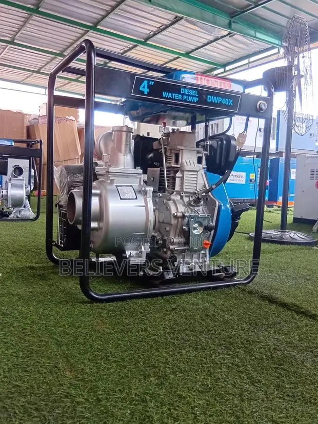 Honda 4" Diesel Engine Pump – Strong Suction Power · Photo 1