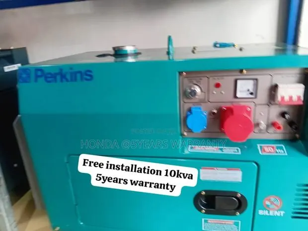 Amp Circuit Perkins 10kva 13000watts Diesel Generator 10kva · Photo 1
