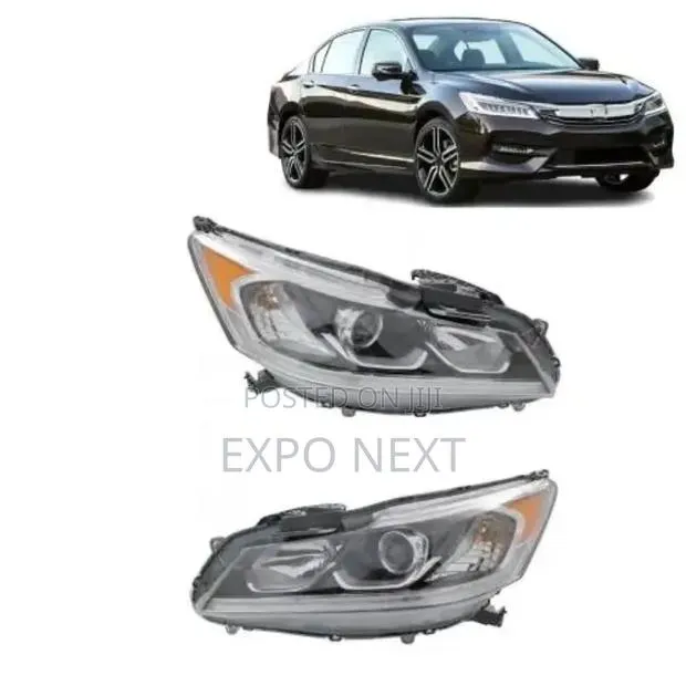 Halogen Xenon LED Headlights Light USA for HONDA Accord 2016-2017 · Photo 1
