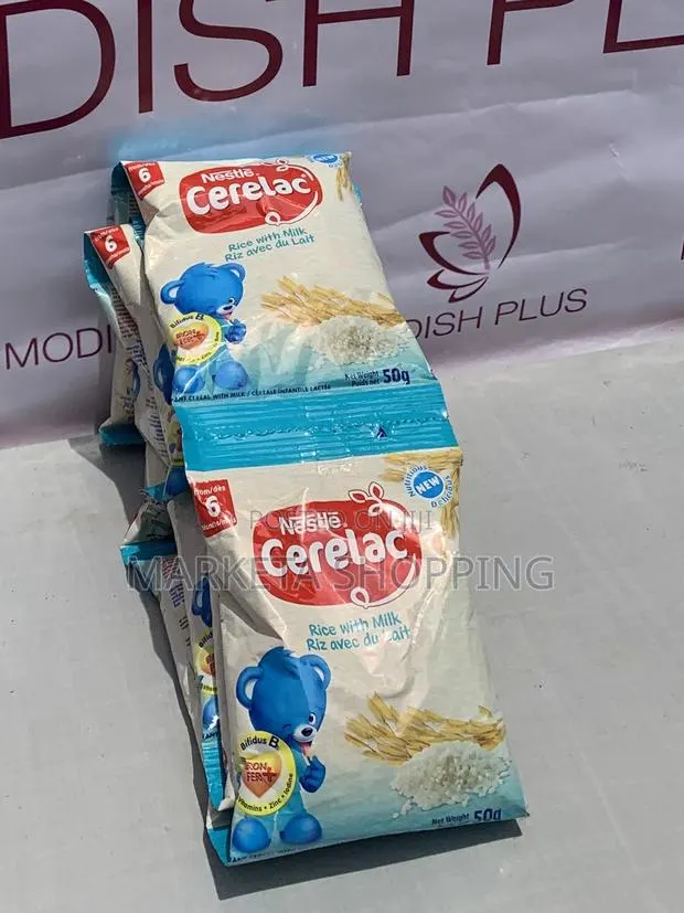 Nestle Cerelac Rice With Milk (50g*10) · Photo 1