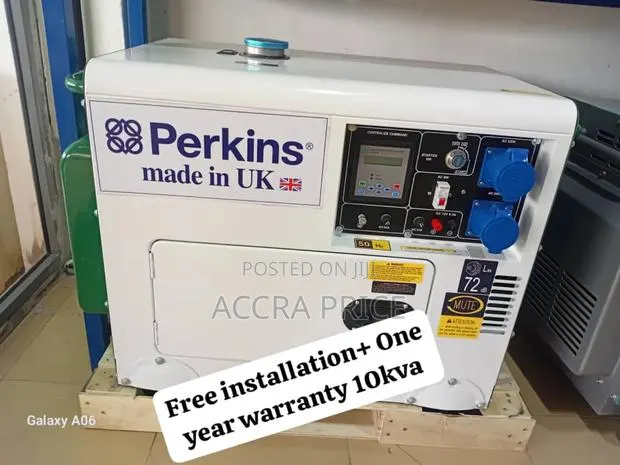 No Complaints Perkins Diesel Generator Rated 10kva 13kw · Photo 1