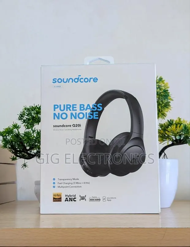 Anker Soundcore Q20i Hybrid Noise Canceling Over-Ear Headphones · Photo 1