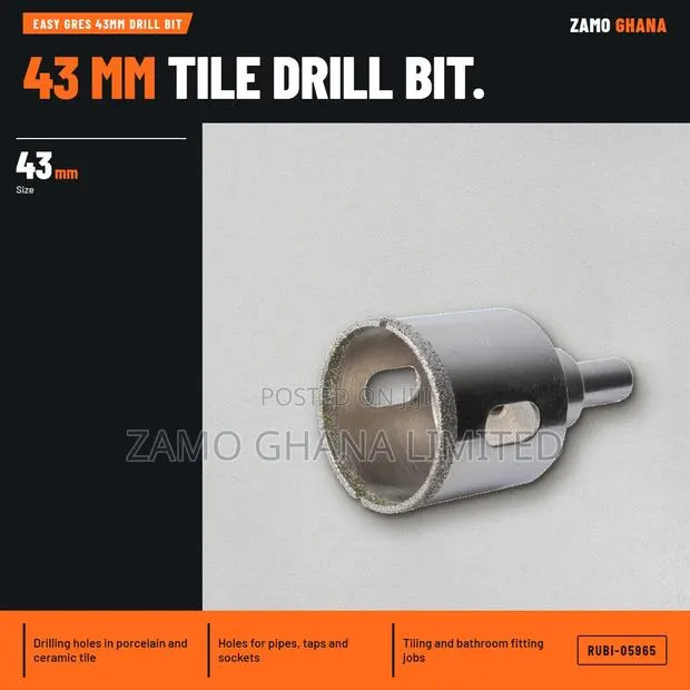 Easy Gres 43Mm Drill Bit - RUBI-05965 · Photo 1