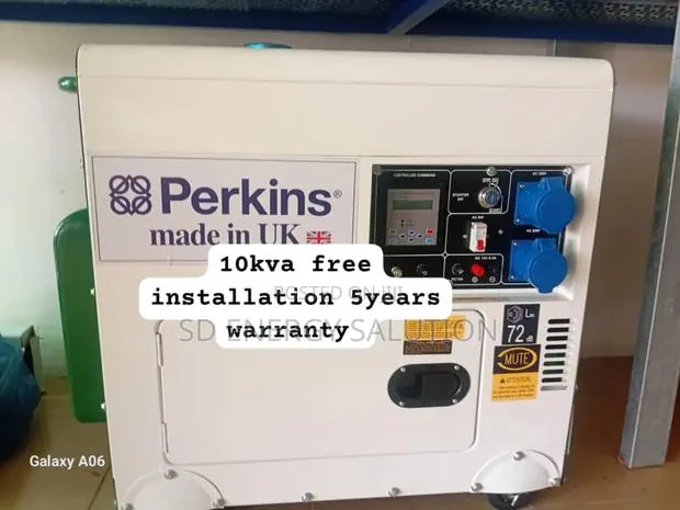 Sync Energy Link Perkins 10kva Diesel 13000watts Diesel · Photo 1