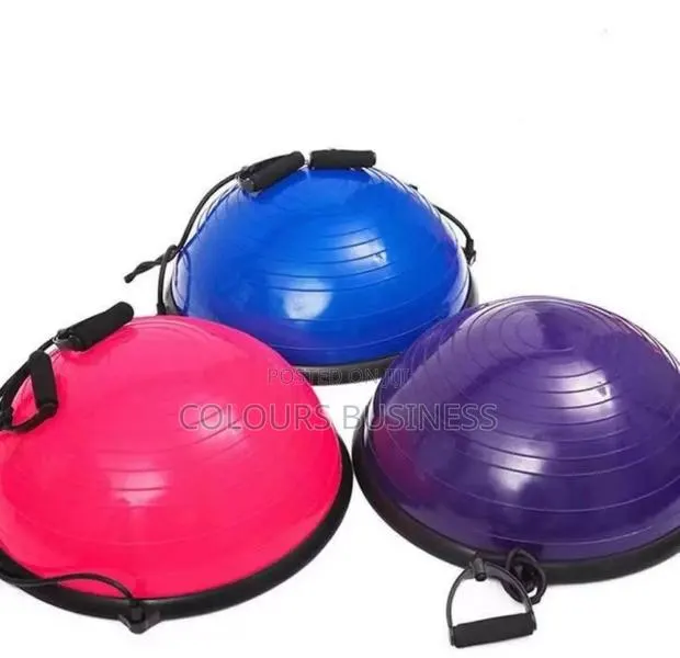 Exercising Half Ball · Photo 1