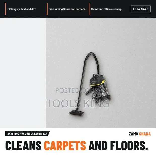 Dvac1500 Vacuum Cleaner Exp - 1.723-973.0 · Photo 1
