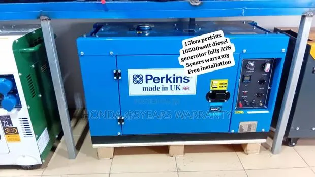 Generator Experts Perkins 15kva 16500watt Diesel 15kva Ats · Photo 1