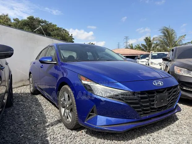 Hyundai Elantra Limited 2021 Blue · Photo 1