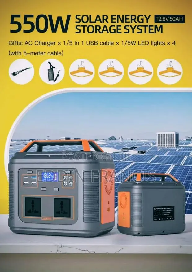 Solar Energy Storage System + Panel · Photo 1