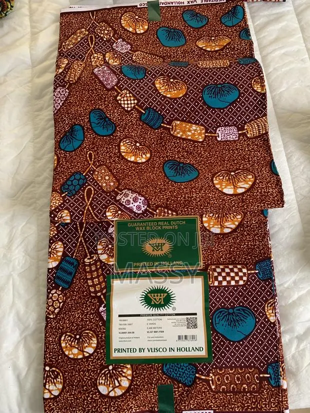 Original Holland Wax Fabric From Europe · Photo 1