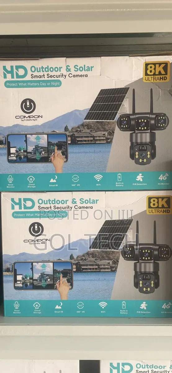 HD Outdoor Solar Smart Security Camera · Photo 1