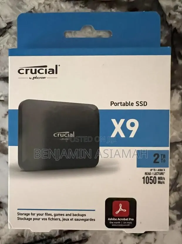 Crucial X9 SSD External 2tb · Photo 1
