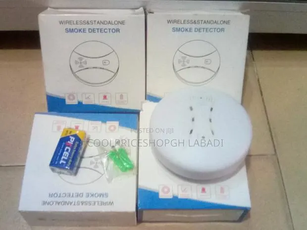 Smoke Detector Wireless With Battery · Photo 1